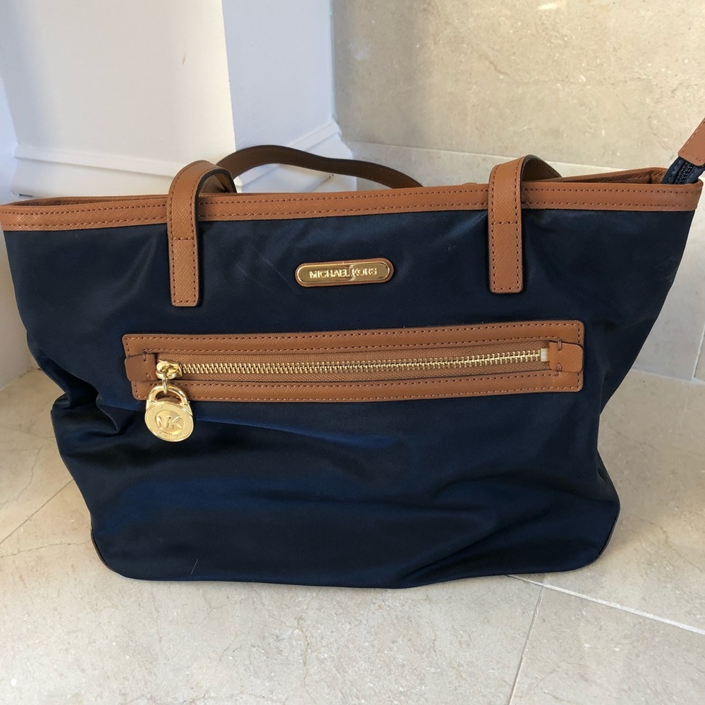 Michael Kors canvas purse